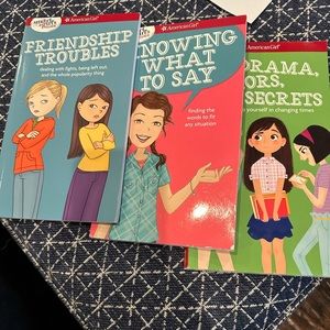 American Girl 3 smart girls guide books great condition